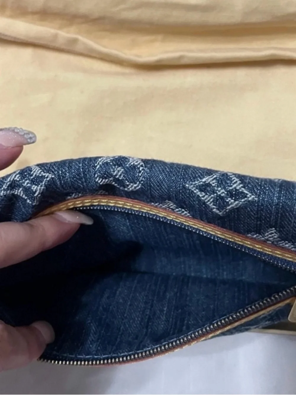 Louis Vuitton Monogram Denim Pochette